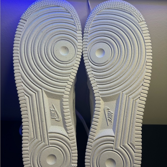 Airforce 1 Billie Eilish Triple white New Size 10 - Picture 4 of 5